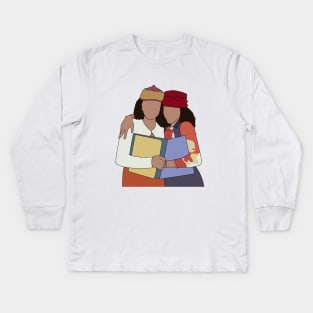 sister sister Kids Long Sleeve T-Shirt